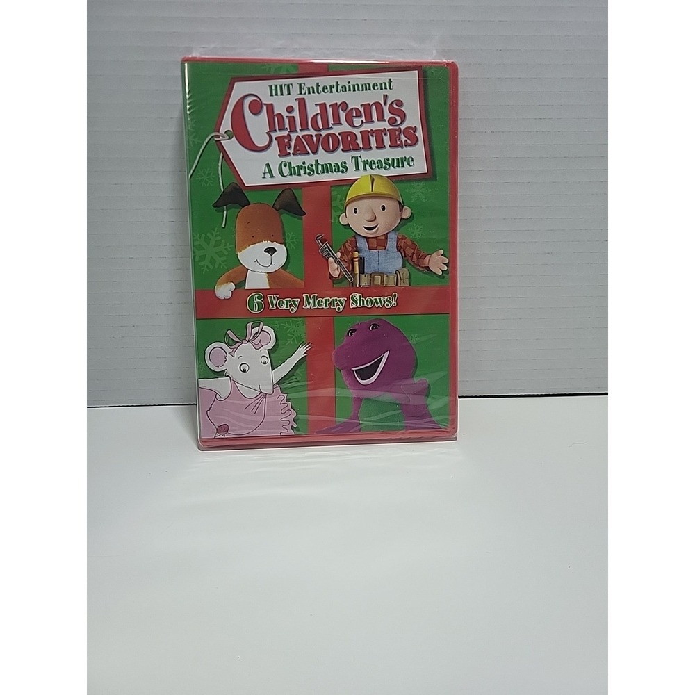 Childrens Favorites Christmas DVD 2004 Barney Bob the Builder New SEALED